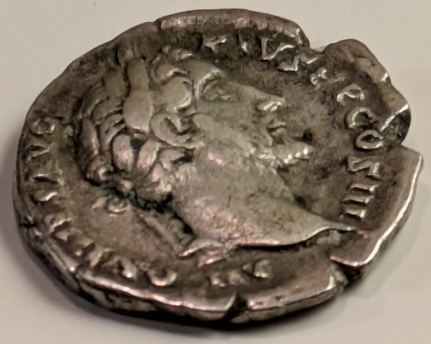 ROMAN EMPIRE, Antoninus Pius ~ 138-161 (144) ~ Silver Denarius (2.91g) ~ Laureate bust right ~ Moneta standing left, holding scales and cornucopia ~ MONETA AVG ~ SR-4092, Ric-76b, RSC0557b