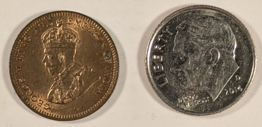 MAURITIUS, Crown Colony. George V ~ 1911 ~ 1 Cent ~ Y-6, KM-12 ~ Nice R&B unc