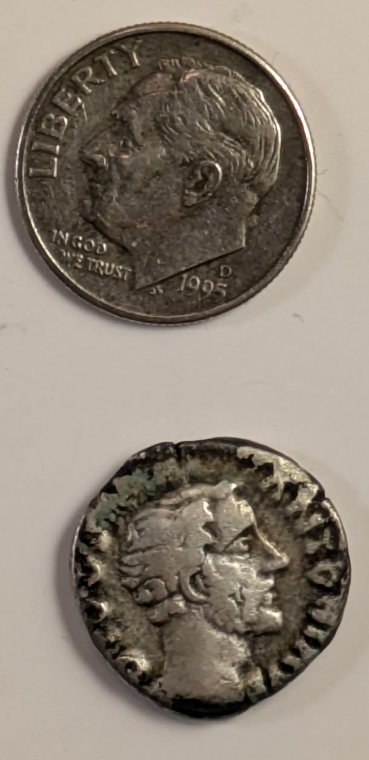 ROMAN EMPIRE, Antoninus Pius ~ Denarius (138-161 AD) ~ comm. struck after his death ~ Obv: Divus Antoninus = Divine Antoninus ~ Rev: Eagle stg r., head turned. "Consecratio" = Consecrated ~ Sear#-5190