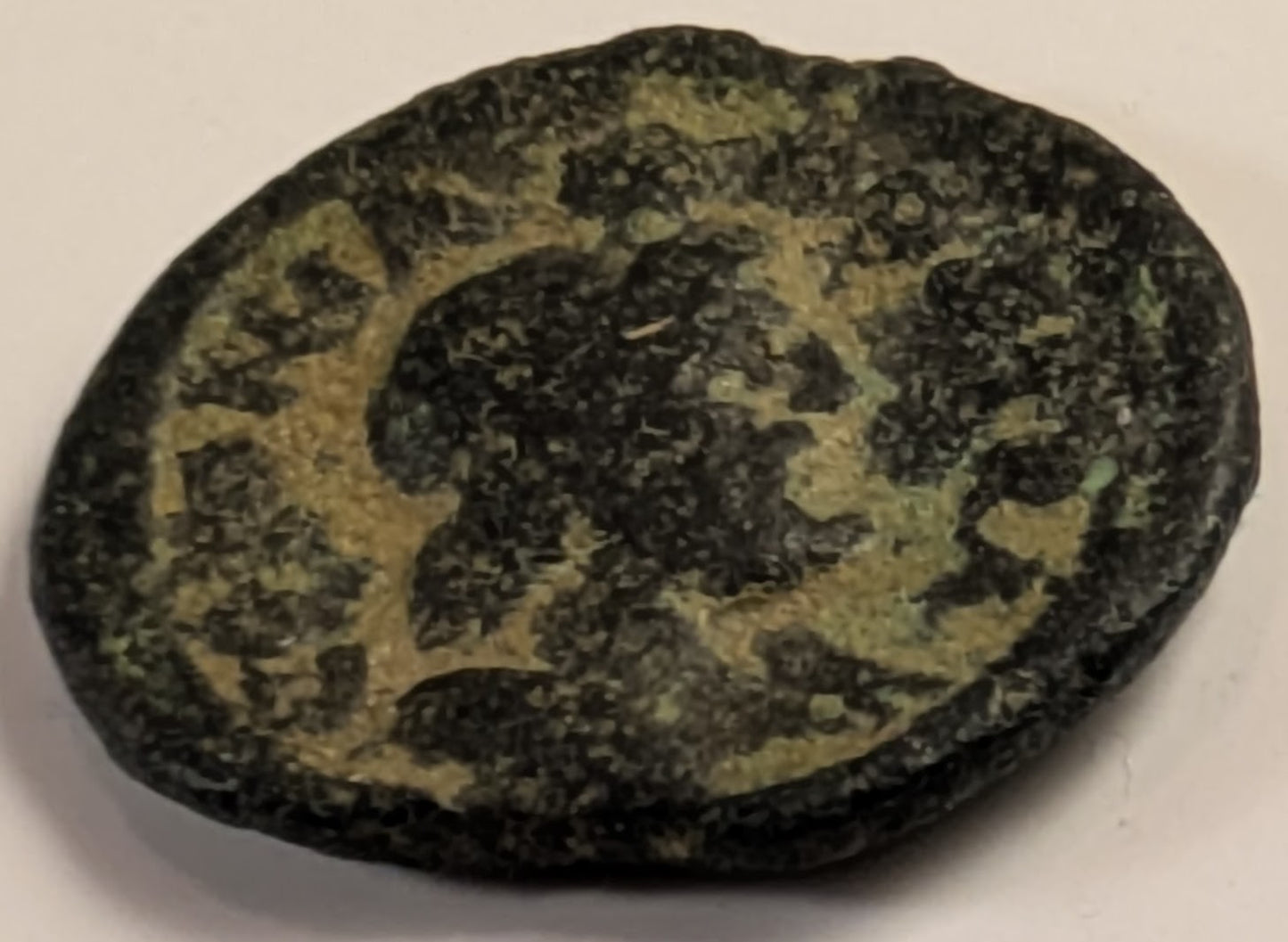 ARABIA, Bostra, Julia Mamaea, mother of Severus Alexander ~ AE19 (3.61g) ~ Her bust right ~ Bust of Zeus-Ammon right, disk on top of head ~ Ros-47, Sp-52 ~ VG/F