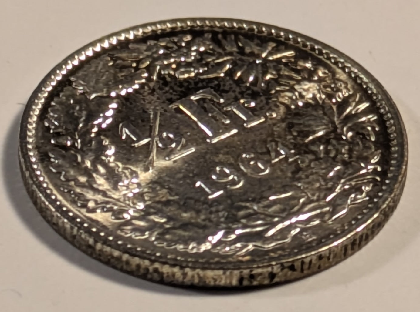 SWITZERLAND, Confederation ~ 1964-B ~ 1/2 Franc ~ Y-30, KM-23 ~ Gem BU