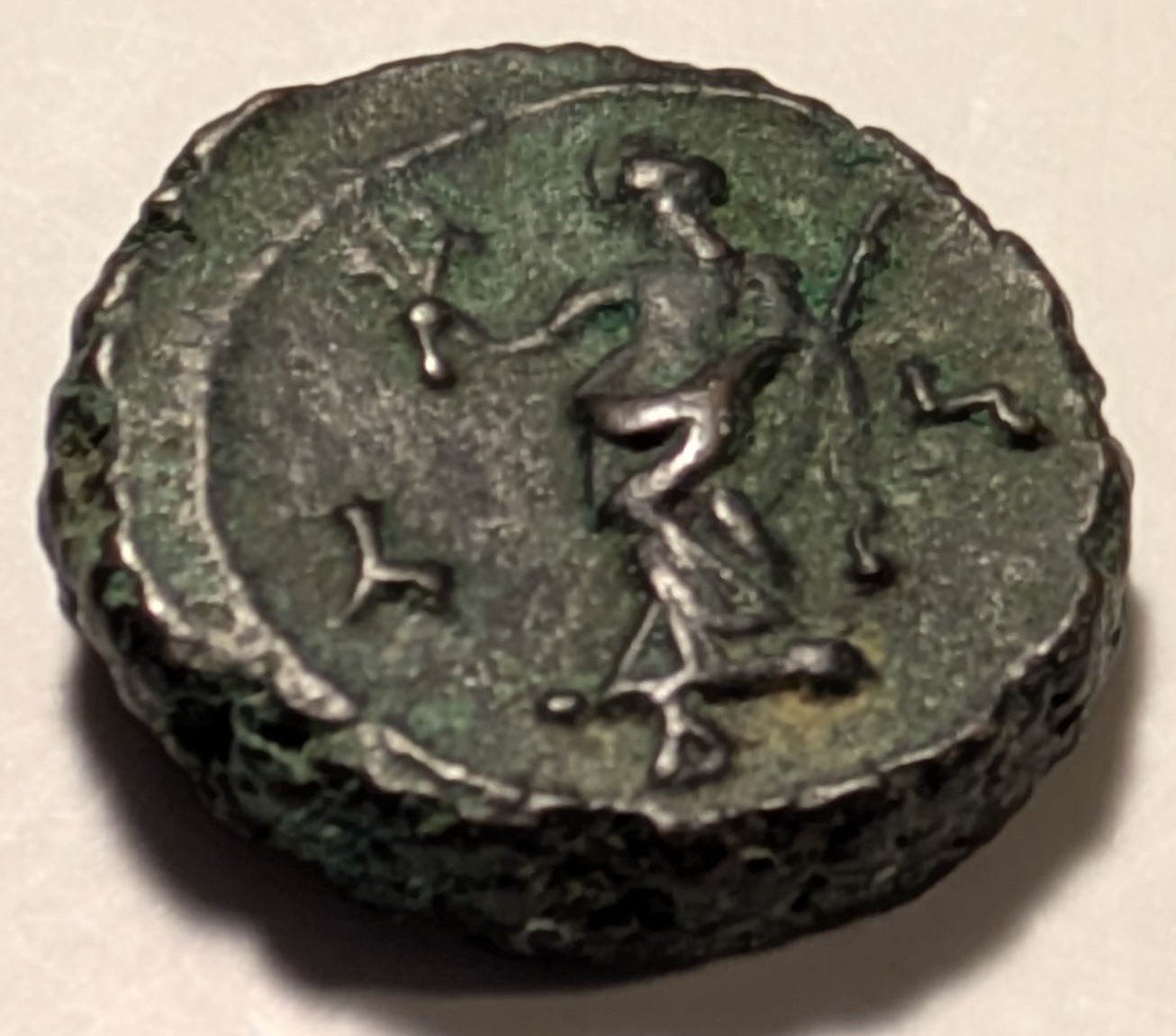 ROMAN EGYPT, Maximianus ~ 286-310 AD ~ Bi Tetradrachm (7.94g) ~ Laurate and draped bust right ~ Eirene standing left, holding scepter & olive-branch in right hand, L - H, year 8=292-293 AD, △ ~ C-unlisted date, E-4113 ~ EF, Scarce