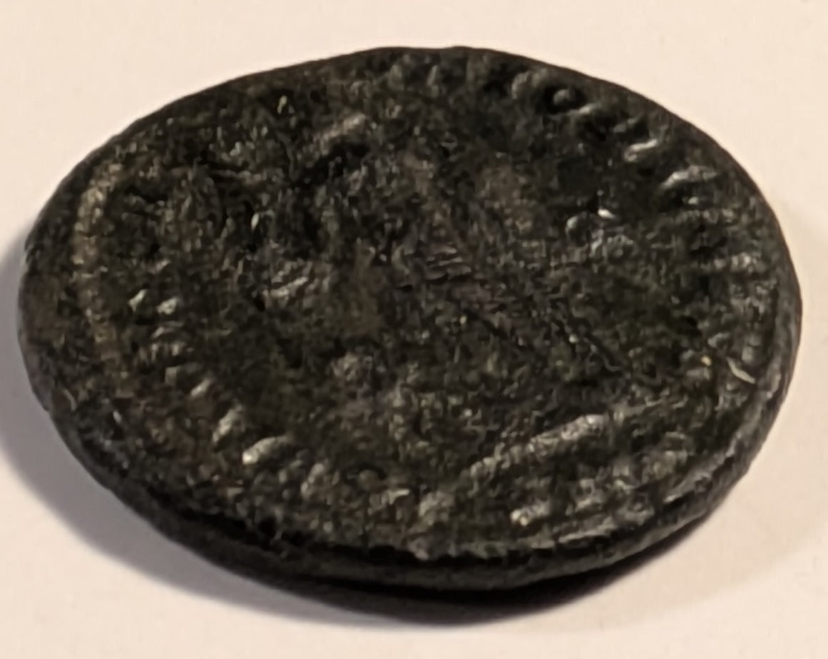 ROME, Constantine II ~ 337-340 AD (317-320) ~ Æ19 (3.82g) Cyzicus ~ Bust l, w/ mappa, globe & scepter D N FL CL CONSTANTINVS NOB C ~ Jupiter standing l, hldg scepter & victory on globe, wreath to l, Z to r, SMK in ex, IOVI CONSERVATORI CAESS; RIC-VII, 12