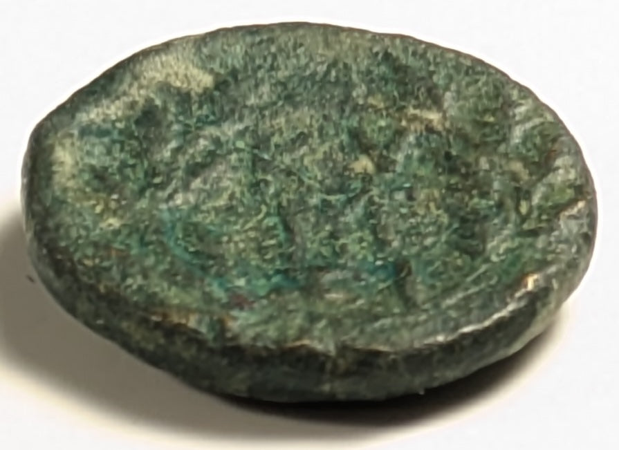 MYSIA, Cyzicus ~ 2nd-1st Century BC ~ Æ17 (4.52g) ~ Head of Kore Soteira in wreathed in corn right ~ KY ZI in oak-wreath, NIE monogram in center ~ SNG Cop-71 ~ Ch. VF, nice green patina