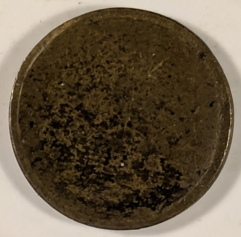 BRITISH WEST AFRICA, Blank Flan. George VI  ~ ND ~ Six Pence ~ With security edge for either KM-22 or KM-31 ~ Ex. Pridmore collection ~ Toned