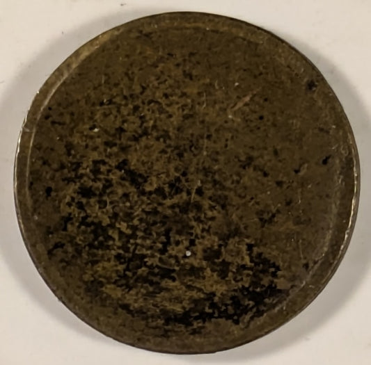 BRITISH WEST AFRICA, Blank Flan. George VI  ~ ND ~ Six Pence ~ With security edge for either KM-22 or KM-31 ~ Ex. Pridmore collection ~ Toned