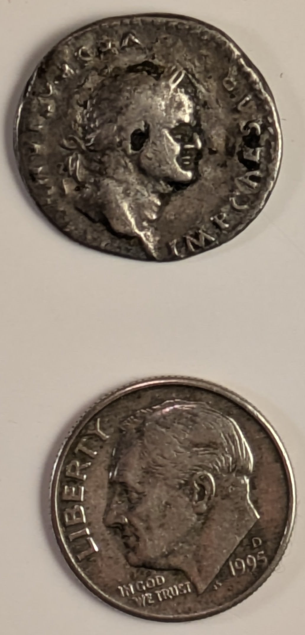 ROMAN EMPIRE, Vespasian ~ 69-79 (AD 75) ~ Silver Denarius (3.28g) ~ Laureate bust right IMP CAESAR VESPASIANVS AVG ~ Pax seated left holding oive-branch PON MAX TR P COS VI ~ SR-2301, RSC-366 ~ Fine
