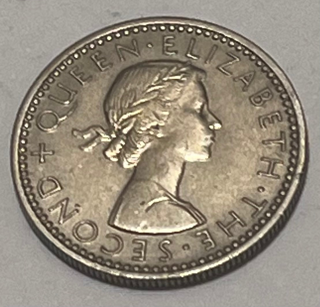 RHODESIA & NYASALAND, Federation ~ 1963 ~ 6 Pence ~ Y-4, KM-4 ~ AU