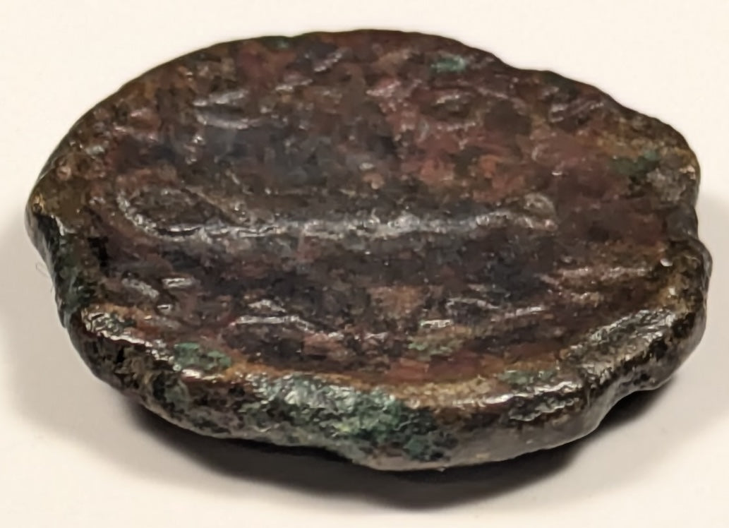 THESSALY, Scotussa (Skotussa) ~ 300-190 BC ~ Æ22 (6.50g) ~ Head of bearded Hercules wearing lion skin headdress to right. Very rare ~ Club to left ~ Rogers-549, BMC-4, SG-2222 ~ Fine, porous