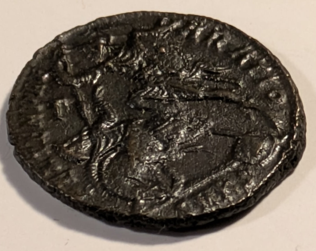 ROMAN EMPIRE, Constantius II ~ 337-361 (351-354) ~ AE Centenionalis (5.24g) ~ Bust right ~ Soldier standing left, spearing a fallen horseman, gamma left, SMKS in ex. (Cyzicus mint) ~ SR-18166, RIC-8,92 ~ EF/VF
