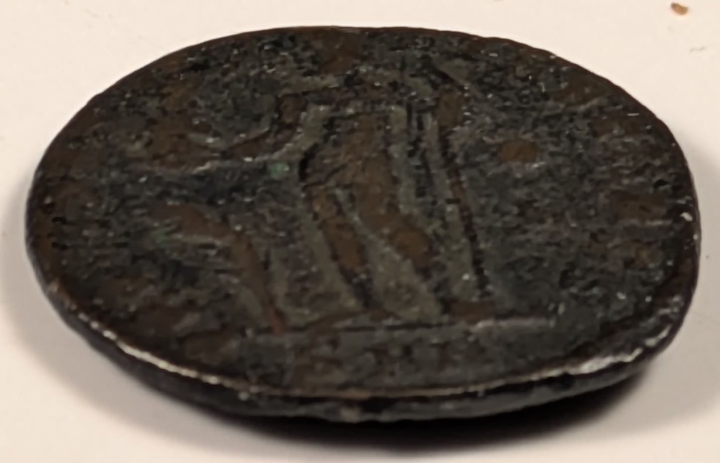 ROME, Crispus, as Caesar ~ 316-326 (317-20) ~ Bi Reduced Follis (2.87g) Nicomedia ~ Laur., draped & cuir. bust right DN FL IVL CRISPUS NOB CAES ~ Jupiter stg. l.,hldg Victory on globe, & scepter, palm to l, dot & A to r. ~ F/aVF