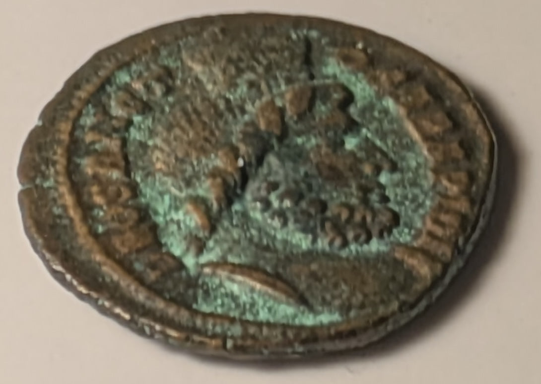 ROME, Time of Maximinus II ~ c. 312 AD ~ Æ 1/4 Nummis Alexandria (1.80g) ~ Head of Serapis r DEO SANCTO SERAPIDI. Rare autonomous issue ~ Nilus reclining l, DEO SANCTO NILO ALE in ex.Persecution of Christians ~ Vagi-2959, Van Heesch, NC 153, 6a ~ GVF