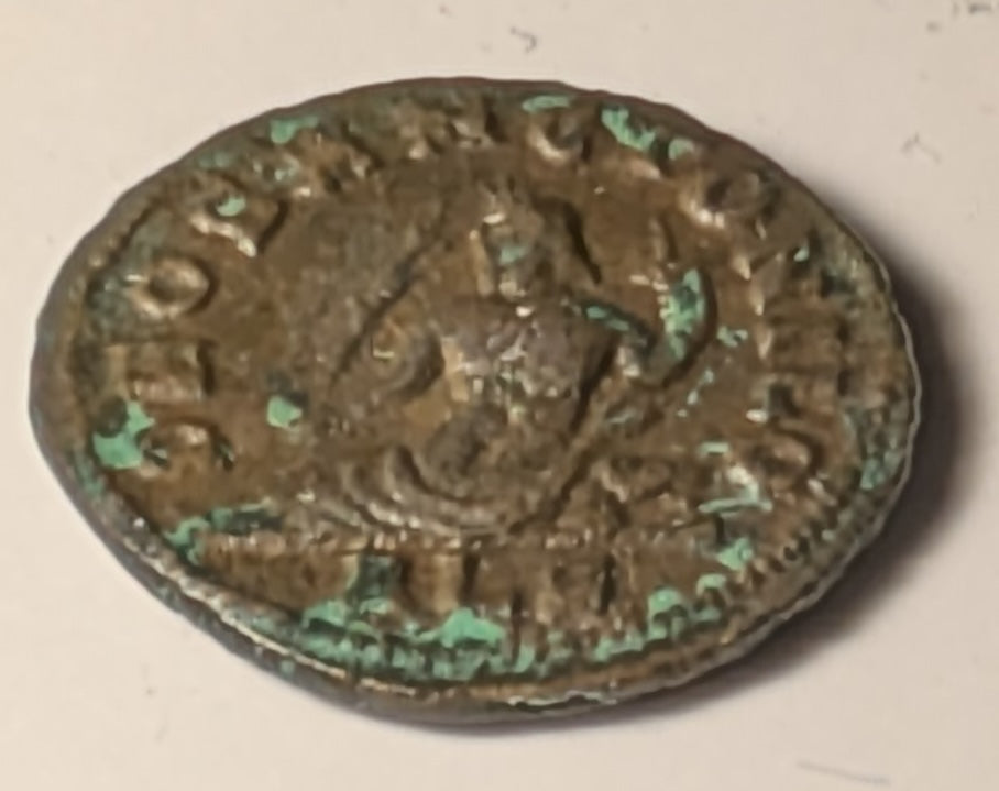 ROME, Time of Maximinus II ~ c. 312 AD ~ Æ 1/4 Nummis Alexandria (1.80g) ~ Head of Serapis r DEO SANCTO SERAPIDI. Rare autonomous issue ~ Nilus reclining l, DEO SANCTO NILO ALE in ex.Persecution of Christians ~ Vagi-2959, Van Heesch, NC 153, 6a ~ GVF